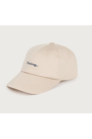THINKING CHRIS CAP IVORY BEIGE